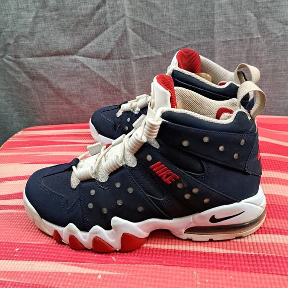 Size 9.5 Nike Air Max CB 94 USA Charles Barkley Blue Red Mens Sneaker DJ5160-400